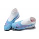 Nike Phantom GX Elite DF Link TF White Blue Pink Black High Football Boots Men