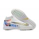 Nike Phantom GX Elite DF Link TF White Gold High Football Boots Men