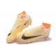 Nike Phantom GX Elite FG Black Light/Yellow Pink High Football Boots Men