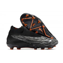 Nike Phantom GX Elite FG Black Orange Women/Men Football Boots