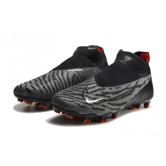 Nike Phantom GX Elite FG Black Orange Women/Men Football Boots