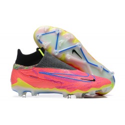 Nike Phantom GX Elite FG Black Pink Women/Men Football Boots