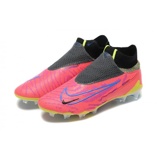 Nike Phantom GX Elite FG Black Pink Women/Men Football Boots