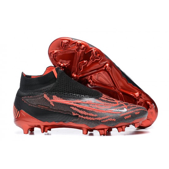 Nike Phantom GX Elite FG Black Red Women/Men Football Boots