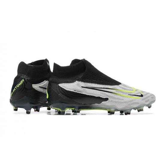 Nike Phantom GX Elite FG Black White Women/Men Football Boots