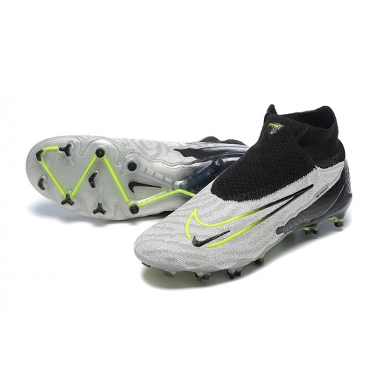 Nike Phantom GX Elite FG Black White Women/Men Football Boots