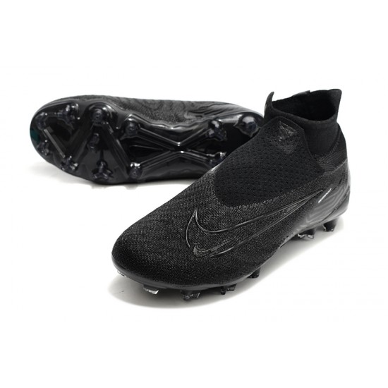 Nike Phantom GX Elite FG Black Women/Men Football Boots