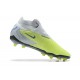 Nike Phantom GX Elite FG Gray Green High Football Boots Men