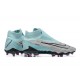 Nike Phantom GX Elite FG Light/Blue Grey High Football Boots Men