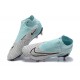 Nike Phantom GX Elite FG Light/Blue Grey High Football Boots Men