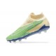 Nike Phantom GX Elite FG Light/Green Beige Blue High Football Boots Men