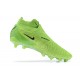 Nike Phantom GX Elite FG Light/Green Black High Football Boots Men