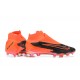 Nike Phantom GX Elite FG Light/Orange Black High Football Boots Men
