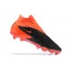Nike Phantom GX Elite FG Light/Orange Black High Football Boots Men
