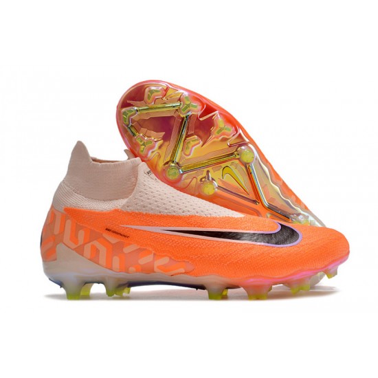 Nike Phantom GX Elite FG Orange White Women/Men Football Boots