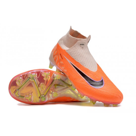 Nike Phantom GX Elite FG Orange White Women/Men Football Boots