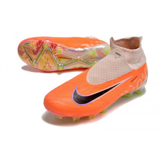 Nike Phantom GX Elite FG Orange White Women/Men Football Boots