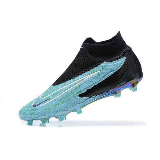 Nike Phantom GX Elite FG Turquoise Black Women/Men Football Boots