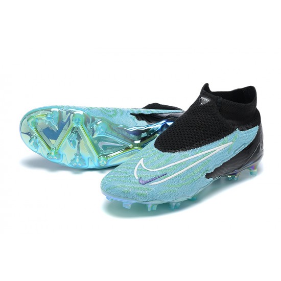 Nike Phantom GX Elite FG Turquoise Black Women/Men Football Boots