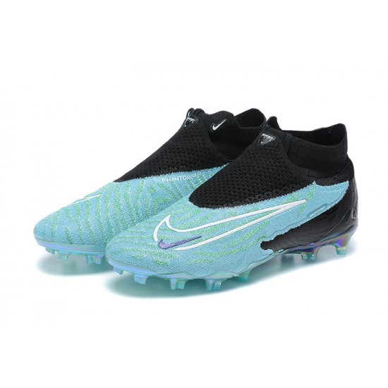 Nike Phantom GX Elite FG Turquoise Black Women/Men Football Boots