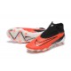 Nike Phantom GX Elite FG White Orange Black High Football Boots Men