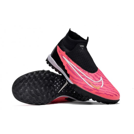 Nike Phantom GX Elite TF Black Pink Women/Men Football Boots