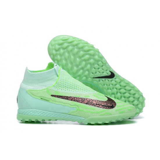 Nike Phantom GX Elite TF High Light Green Women/Men Football Boots