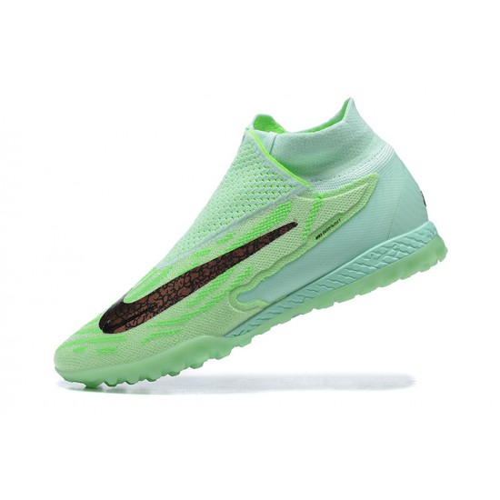 Nike Phantom GX Elite TF High Light Green Women/Men Football Boots