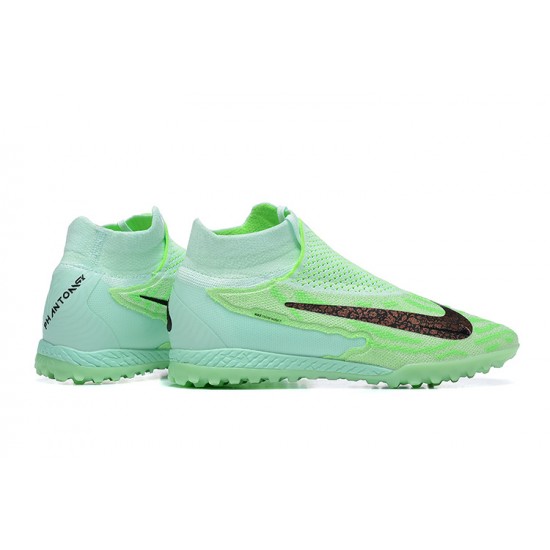 Nike Phantom GX Elite TF High Light Green Women/Men Football Boots