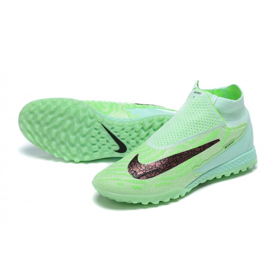 Nike Phantom GX Elite TF High Light Green Women/Men Football Boots