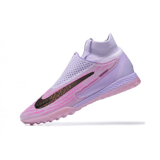 Nike Phantom GX Elite TF High Purple Pink Women/Men Football Boots