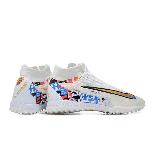 Nike Phantom GX Elite TF High White Women/Men Football Boots