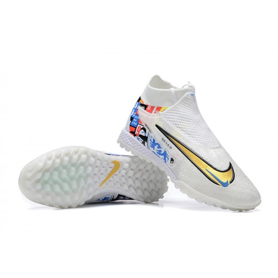 Nike Phantom GX Elite TF High White Women/Men Football Boots