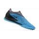 Nike Phantom GX Elite DF Link TF Black Blue White Low Football Boots Men