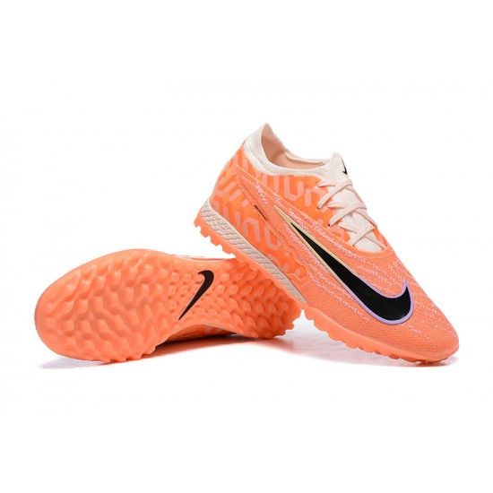 Nike Phantom GX Elite DF Link TF Fuchsia Orange Low Football Boots Men
