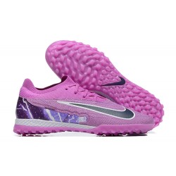 Nike Phantom GX Elite DF Link TF LightPueple Purple Low Football Boots Men