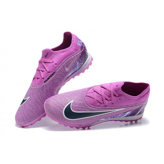 Nike Phantom GX Elite DF Link TF LightPueple Purple Low Football Boots Men