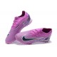 Nike Phantom GX Elite DF Link TF LightPueple Purple Low Football Boots Men