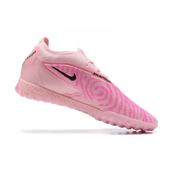 Nike Phantom GX Elite DF Link TF Pink Black Low Football Boots Men