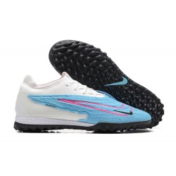 Nike Phantom GX Elite DF Link TF White Blue Pink Black Low Football Boots Men