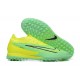 Nike Phantom GX Elite DF Link TF Yellow Green Black Low Football Boots Men