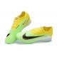 Nike Phantom GX Elite DF Link TF Yellow Green White Low Football Boots Men