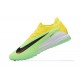 Nike Phantom GX Elite DF Link TF Yellow Green White Low Football Boots Men