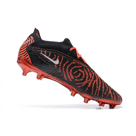 Nike Phantom GX Elite FG Black Deepwine Low Football Boots Men