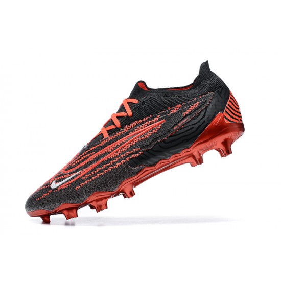 Nike Phantom GX Elite FG Black Deepwine Low Football Boots Men