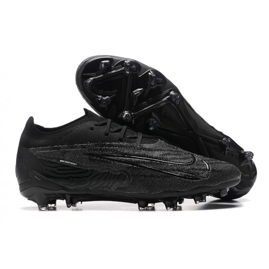 Nike Phantom GX Elite FG Black Low Football Boots Men