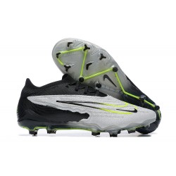 Nike Phantom GX Elite FG Gray Green Black Low Football Boots Men