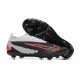 Nike Phantom GX Elite FG Gray Orange Black Low Football Boots Men