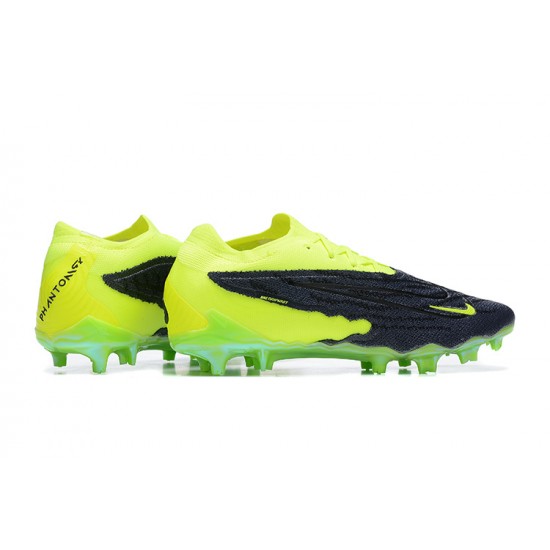 Nike Phantom GX Elite FG Green Black Women/Men Football Boots