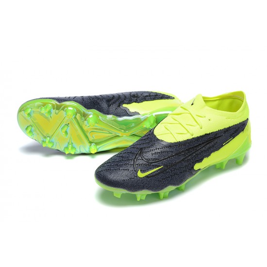 Nike Phantom GX Elite FG Green Black Women/Men Football Boots